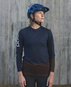 POC W's MTB Pure LS Jersey -POC Shop 52854 1819 Ws MTBPure LSJersey TurmalineNavy AxiniteBrown 1