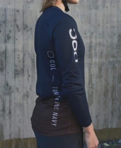 POC W's MTB Pure LS Jersey -POC Shop 52854 1819 Ws MTBPure LSJersey TurmalineNavy AxiniteBrown 3