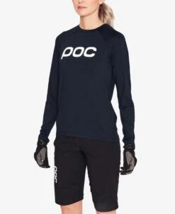 POC Essential MTB Women's Jersey -POC Shop Essential MTB WO Jesery Uranium Black 1 e92b8398 89f2 424d a51b 686152f9dfcb