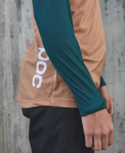 POC W's MTB Pure LS Jersey -POC Shop PDP 52854 W sMTBPureLSJersey 8405 MoldaniteGreen AragoniteBrown 3